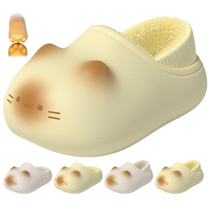 Pawdly™ Pantuflas Suaves de Gatito