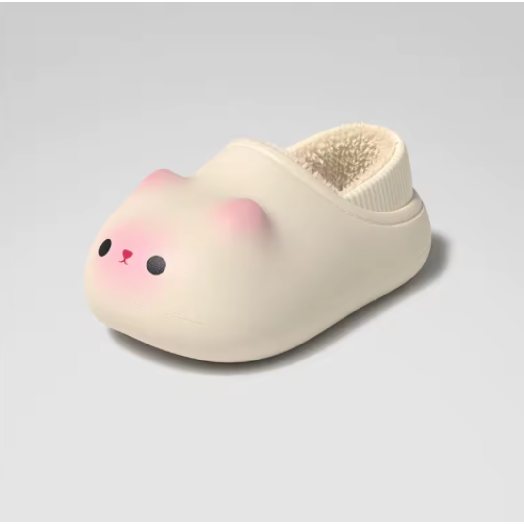 Pawdly™ Pantuflas Suaves de Gatito