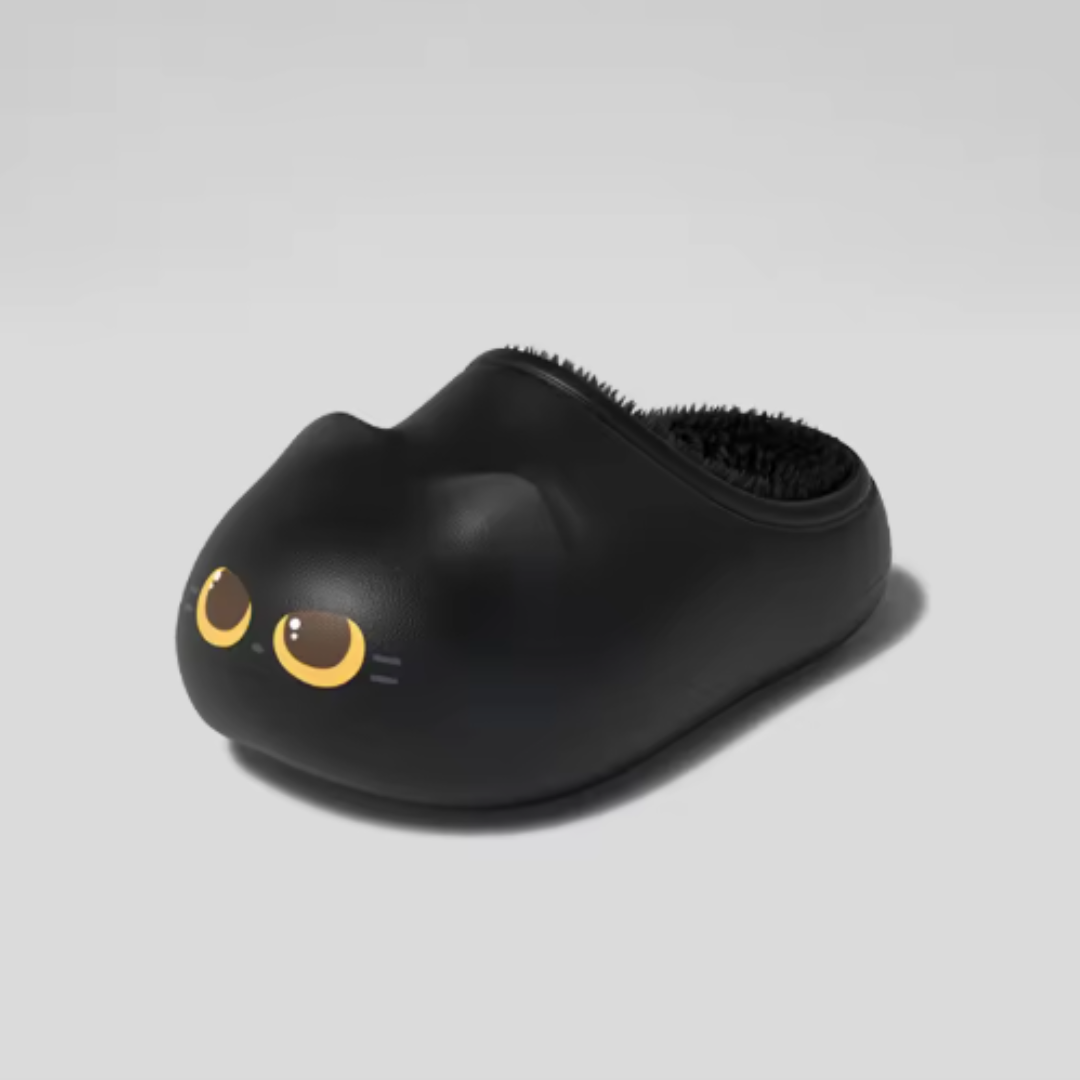 Pawdly™ Pantuflas Suaves de Gatito